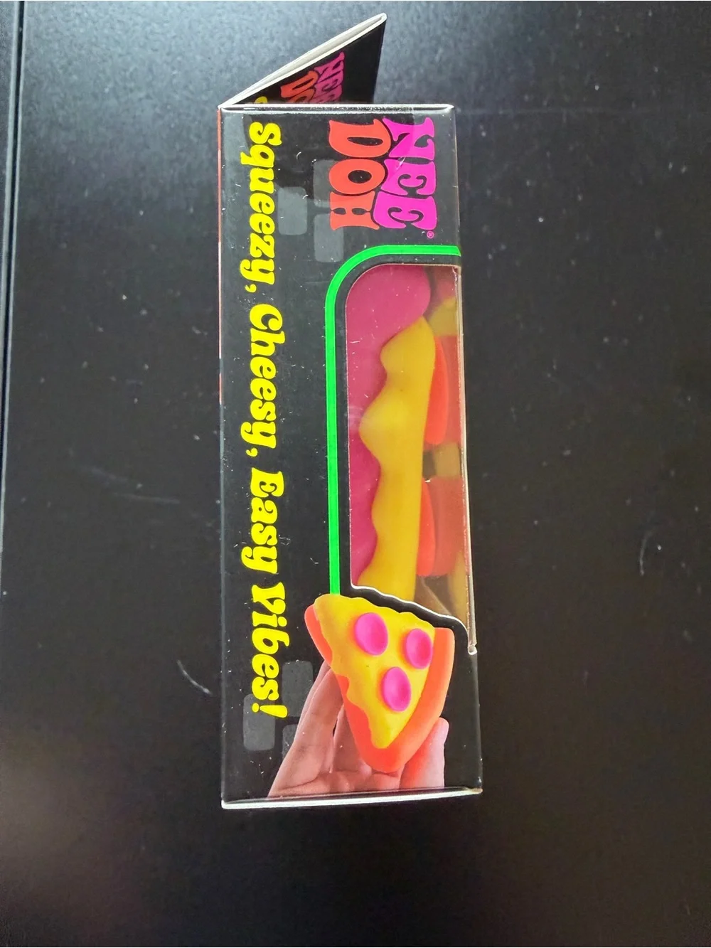 New Nee Doh Pizza Squeezza Orange Pepperoni Squeeze Schylling Needoh Squishy Toy